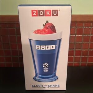 Zoku Blue Slush and Shake Maker